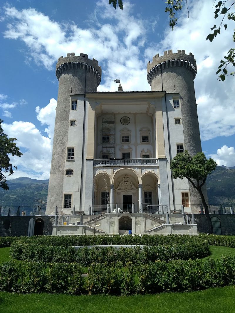 Castello di Aymavilles Aosta Impianto EVAC interno